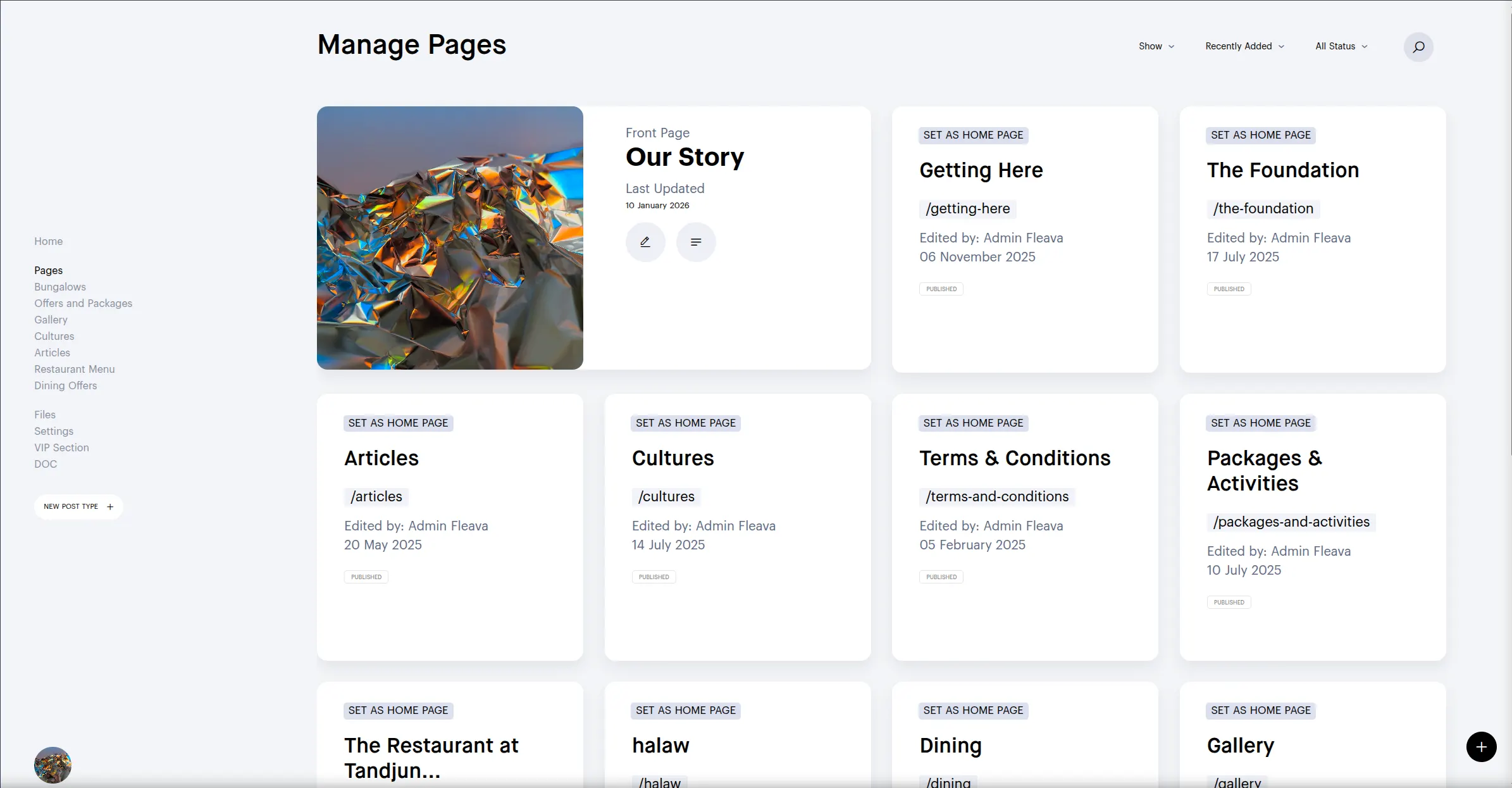 Vold Content Management System Cover